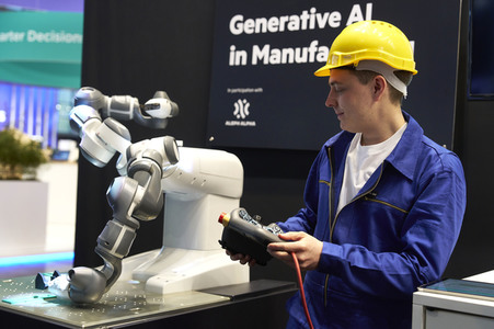 Highlight Presserundgang auf der Hannover Messe 2023