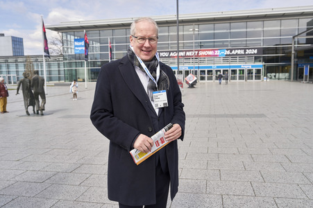 Stefan Schostok auf der Hannover Messe 2023