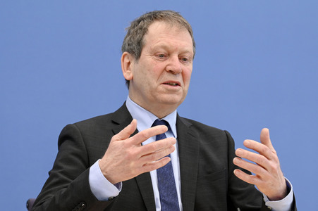 Bundespressekonferenz Prüfbericht zur Berechnung der deutschen Treibhausgasemissionen in Berlin