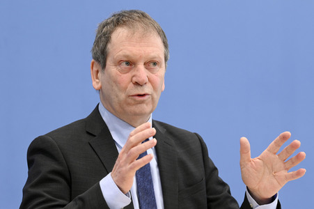 Bundespressekonferenz Prüfbericht zur Berechnung der deutschen Treibhausgasemissionen in Berlin