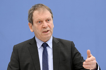 Bundespressekonferenz Prüfbericht zur Berechnung der deutschen Treibhausgasemissionen in Berlin