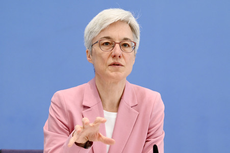 Bundespressekonferenz Prüfbericht zur Berechnung der deutschen Treibhausgasemissionen in Berlin