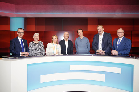 Talkshow 'hart aber fair' in Berlin