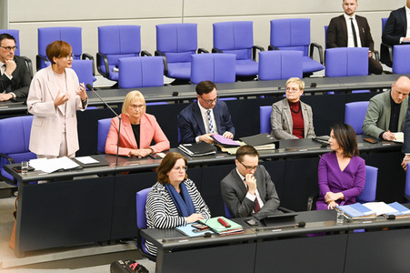 96. Sitzung des Deutschen Bundestages in Berlin