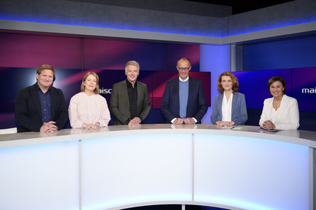 Talkshow 'maischberger' in Berlin