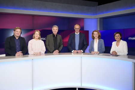 Talkshow 'maischberger' in Berlin