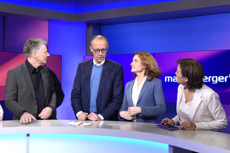 Talkshow 'maischberger' in Berlin