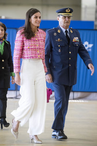 Königin Letizia von Spanien auf dem Luftwaffenstützpunkt Cuatro Vientos in Madrid