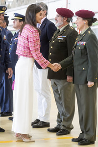 Königin Letizia von Spanien auf dem Luftwaffenstützpunkt Cuatro Vientos in Madrid