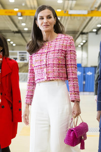 Königin Letizia von Spanien auf dem Luftwaffenstützpunkt Cuatro Vientos in Madrid