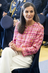 Königin Letizia von Spanien auf dem Luftwaffenstützpunkt Cuatro Vientos in Madrid