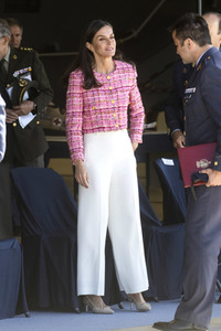 Königin Letizia von Spanien auf dem Luftwaffenstützpunkt Cuatro Vientos in Madrid