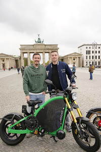 Fototermin mit eROCKIT Fahrzeugen in Berlin