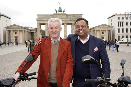 Fototermin mit eROCKIT Fahrzeugen in Berlin