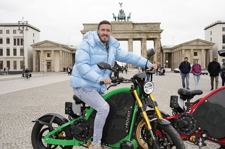 Fototermin mit eROCKIT Fahrzeugen in Berlin