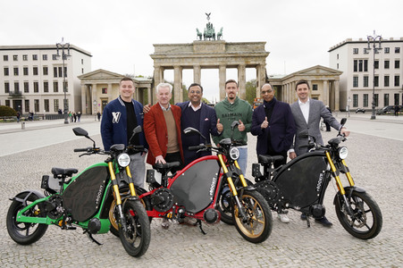 Fototermin mit eROCKIT Fahrzeugen in Berlin