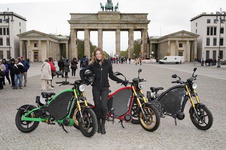 Fototermin mit eROCKIT Fahrzeugen in Berlin