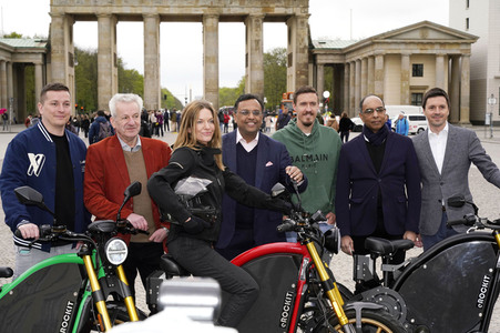 Fototermin mit eROCKIT Fahrzeugen in Berlin
