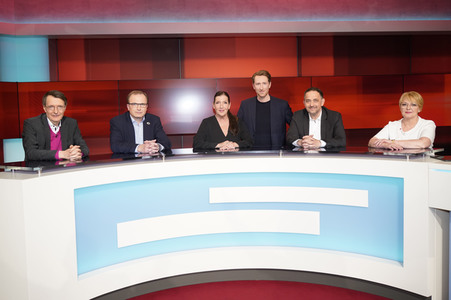 Talkshow 'hart aber fair' in Berlin