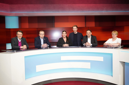 Talkshow 'hart aber fair' in Berlin
