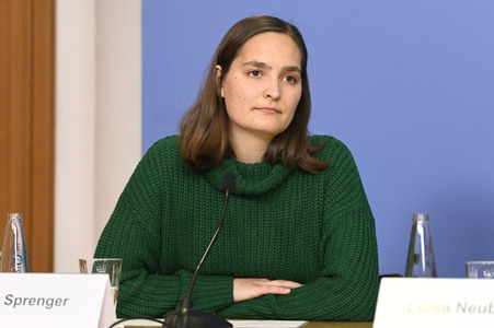 Pressekonferenz von FFF und dem DIW in Berlin