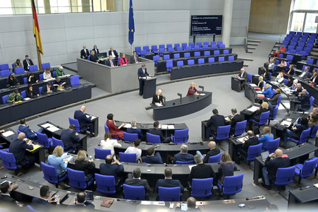 101. Sitzung des Deutschen Bundestages in Berlin