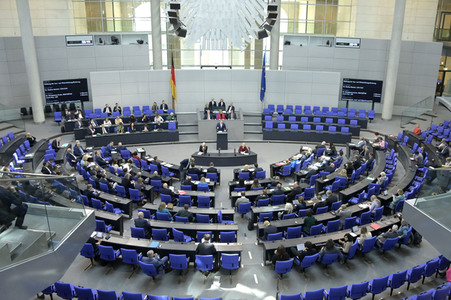 101. Sitzung des Deutschen Bundestages in Berlin