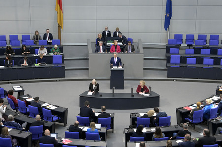 101. Sitzung des Deutschen Bundestages in Berlin