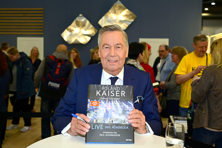 Roland Kaiser auf der Leipziger Buchmesse 2023