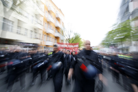 Revolutionäre 1. Mai Demonstration in Berlin