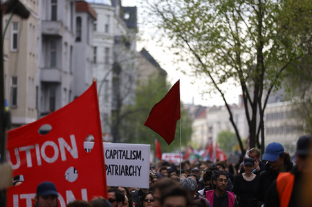 Revolutionäre 1. Mai Demonstration in Berlin