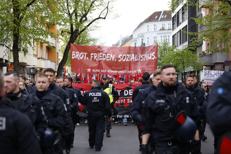 Revolutionäre 1. Mai Demonstration in Berlin