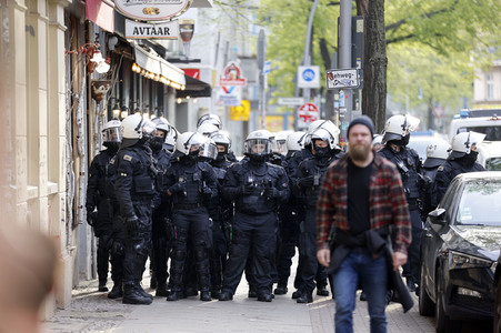 Revolutionäre 1. Mai Demonstration in Berlin