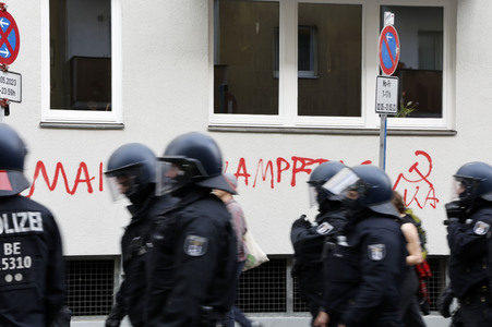 Revolutionäre 1. Mai Demonstration in Berlin