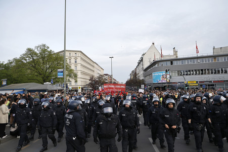 Revolutionäre 1. Mai Demonstration in Berlin