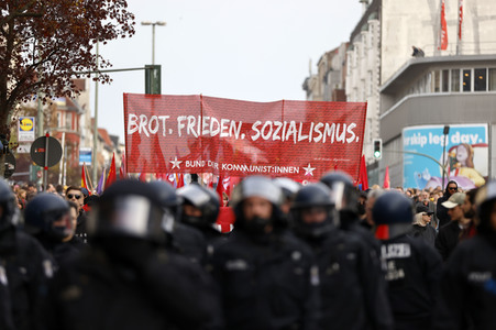Revolutionäre 1. Mai Demonstration in Berlin