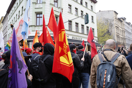Revolutionäre 1. Mai Demonstration in Berlin