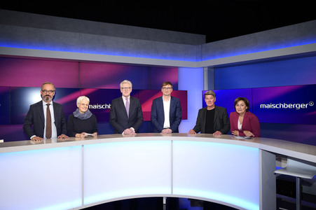 Talkshow 'maischberger' in Berlin