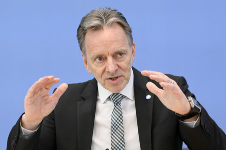 Bundespressekonferenz Fallzahlen für die Politisch Motivierte Kriminalität 2022 in Berlin