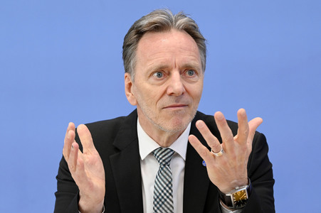 Bundespressekonferenz Fallzahlen für die Politisch Motivierte Kriminalität 2022 in Berlin