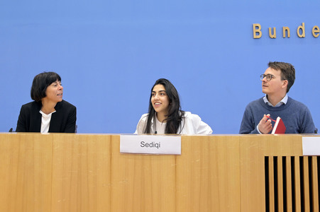 Bundespressekonferenz Jahresstatistik 2022 zu rechter und rassistischer Gewalt in Berlin