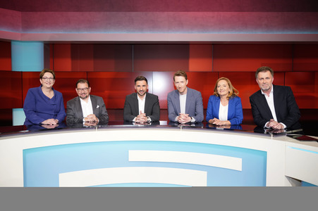 Talkshow 'hart aber fair' in Berlin