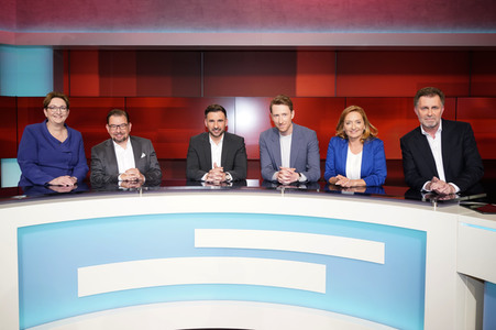 Talkshow 'hart aber fair' in Berlin