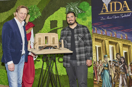 Pressekonferenz 'Aida - Das Arena Opern-Spektakel' in Hannover
