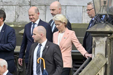 Karlspreisverleihung 2023 in Aachen