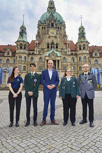 Vorstellung der Bruchmeisteranwärter in Hannover
