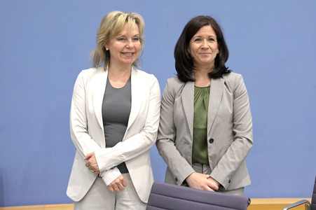 Bundespressekonferenz Veröffentlichung IGLU/PIRLS 2021 in Berlin