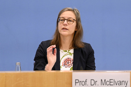 Bundespressekonferenz Veröffentlichung IGLU/PIRLS 2021 in Berlin