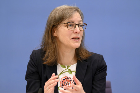 Bundespressekonferenz Veröffentlichung IGLU/PIRLS 2021 in Berlin