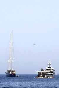 Jeff Bezos Superyacht 'Koru' in Cannes